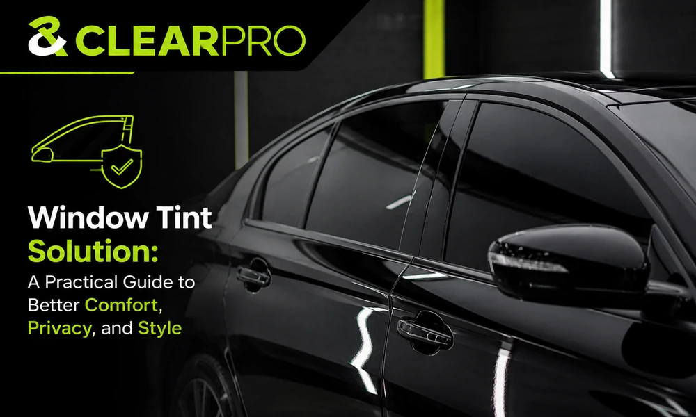 Window Tint Solution: A Practical Guide to Better Comfort, Privacy, and Style